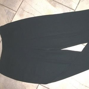 Ann Taylor LOFT Black Rayon/ Wool Dress Slacks 6